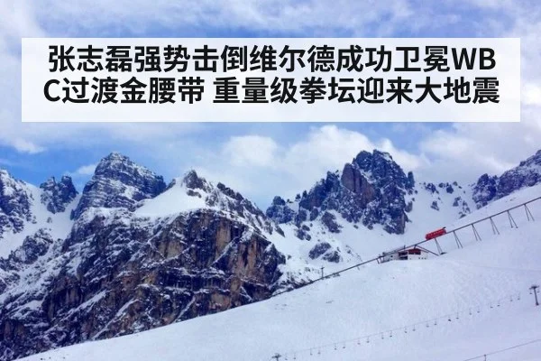 张志磊强势击倒维尔德成功卫冕WBC过渡金腰带 重量级拳坛迎来大地震